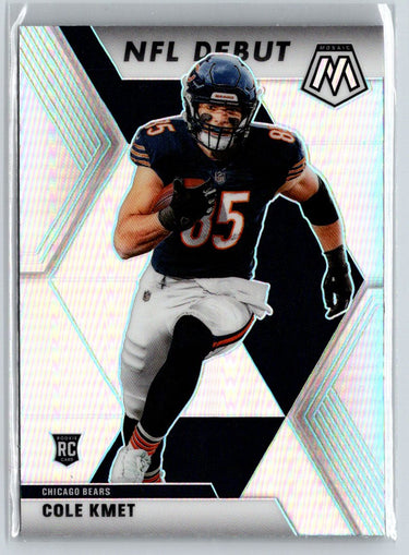 2020 Panini Mosaic #273 Cole Kmet Prizm Silver M65