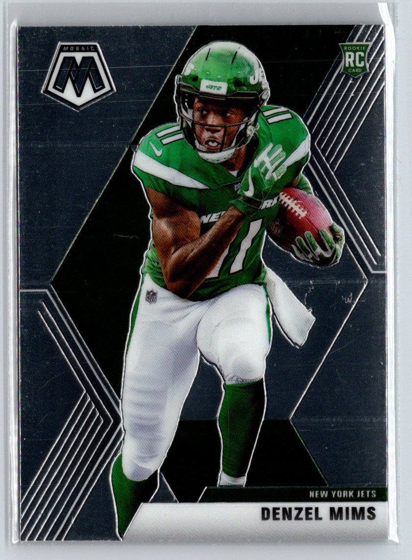 2020 Panini Mosaic #225 Denzel Mims M65