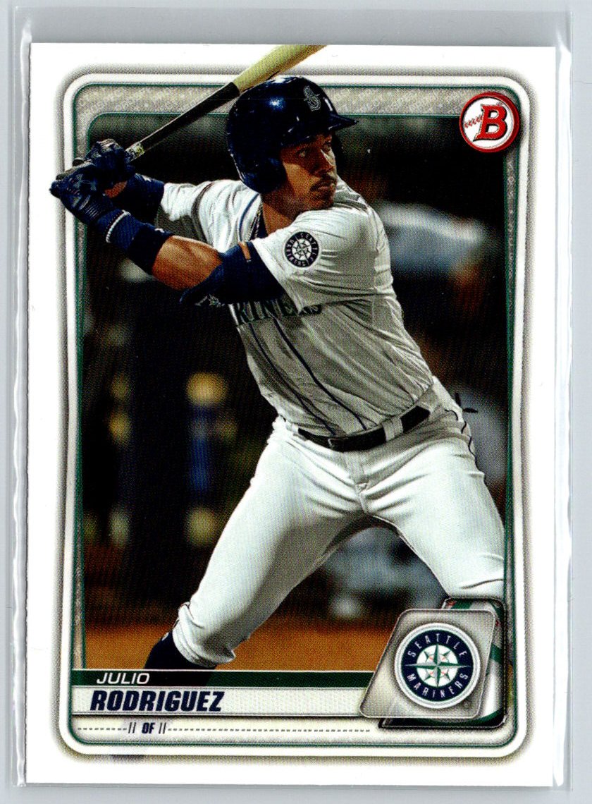 2020 Bowman 1st Edition #BFE-19 Julio Rodriguez M65