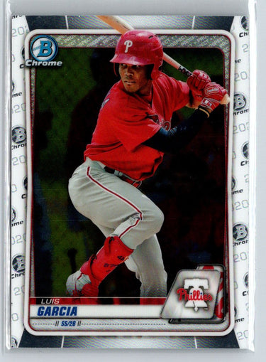2020 Bowman #BCP-126 Luis Garcia Chrome Prospects M66