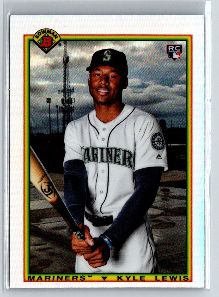 2020 Bowman #90B-KL Kyle Lewis 1990 Bowman M66