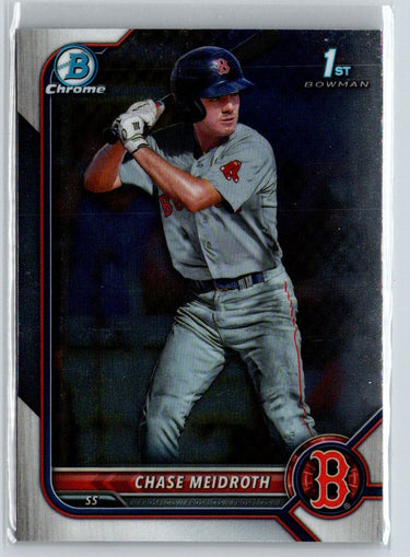 2022 Bowman Draft #BDC-92 Chase Meidroth Chrome M66
