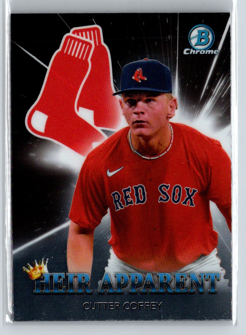 2022 Bowman Draft #HA-14 Cutter Coffey Heir Apparent M66