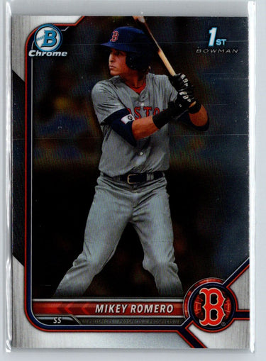 2022 Bowman Draft #BDC-42 Mikey Romero Chrome M66