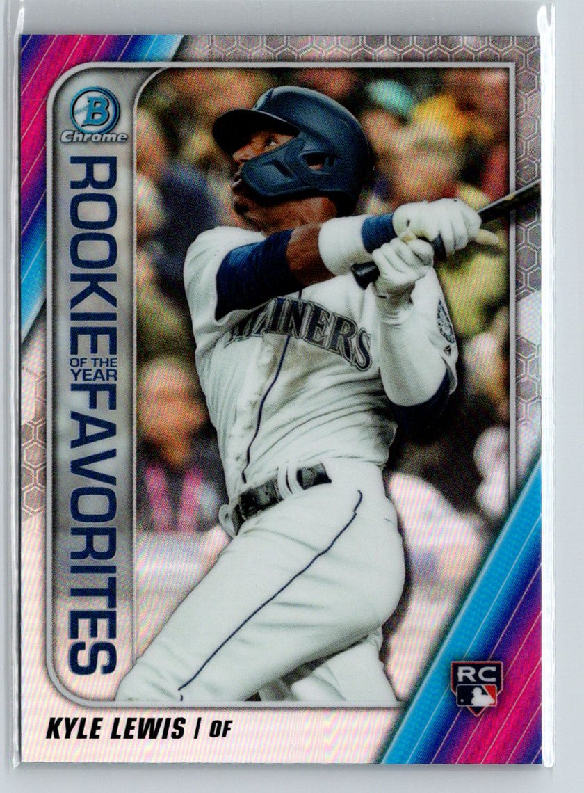 2020 Bowman #ROYF-KL Kyle Lewis Chrome Rookie of the Year Favorites M66