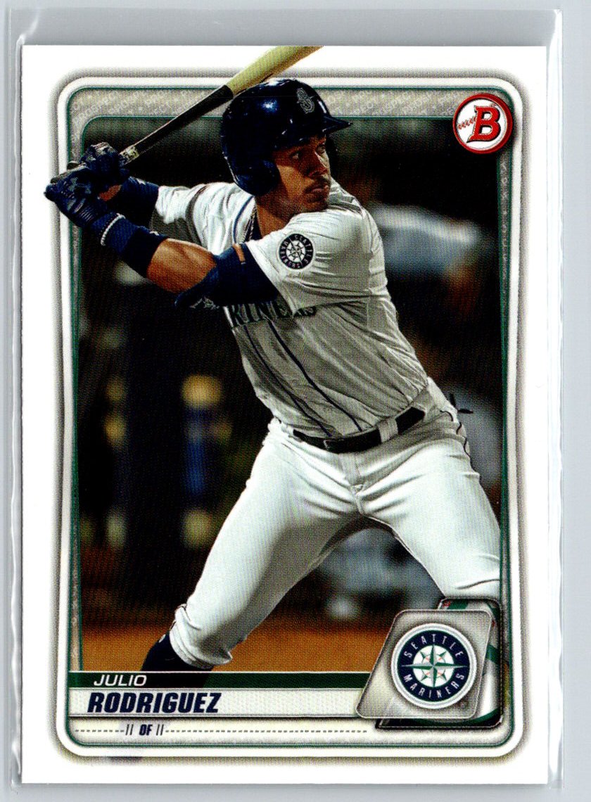 2020 Bowman #BP-19 Julio Rodriguez Prospects M66
