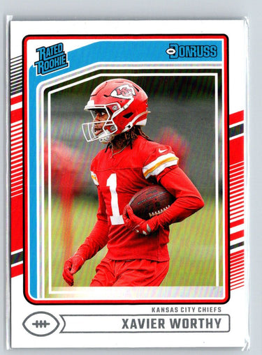 2024 Donruss #398 Xavier Worthy M67
