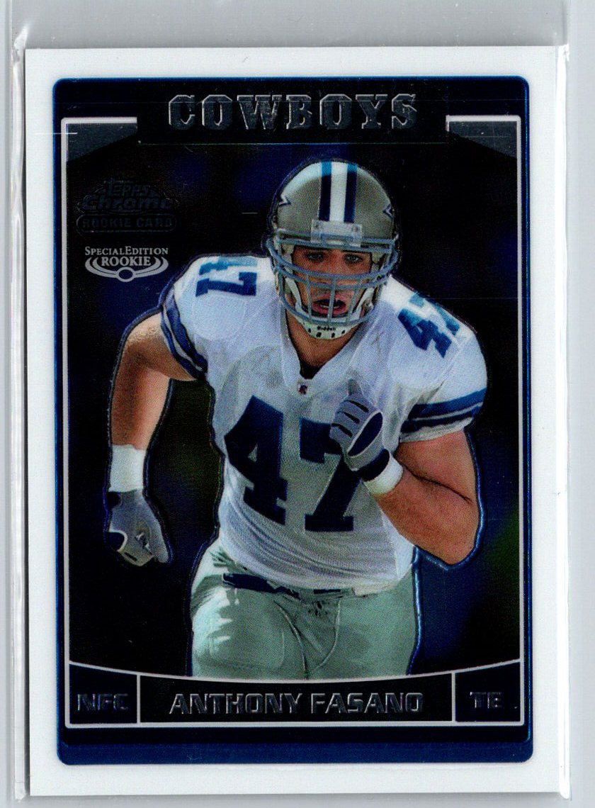 2006 Topps Chrome #249 Anthony Fasano M68
