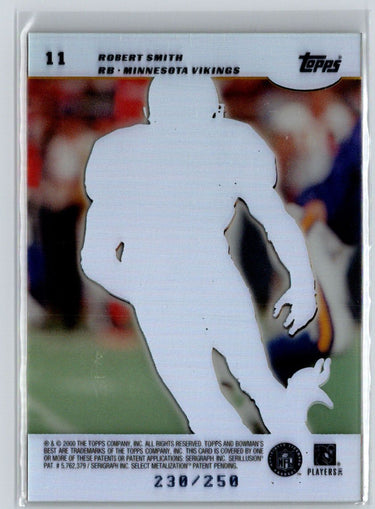 2000 Bowman's Best #11 Robert Smith Acetate Parallel #/250 M68