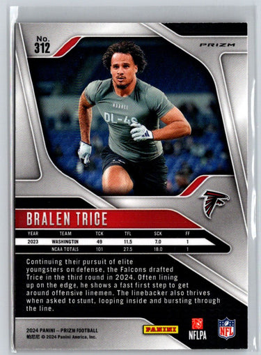 2024 Panini Prizm #312 Bralen Trice Disco M69