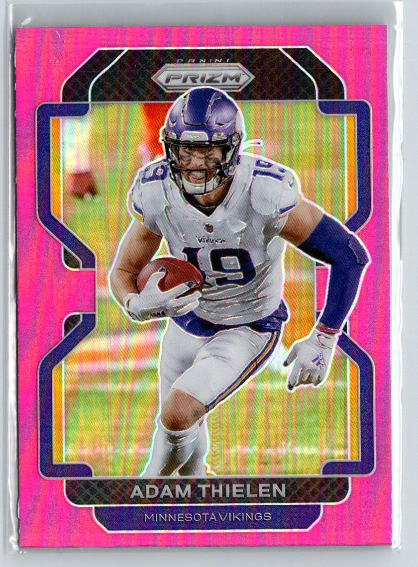 2021 Panini Prizm #126 Adam Thielen Pink M69