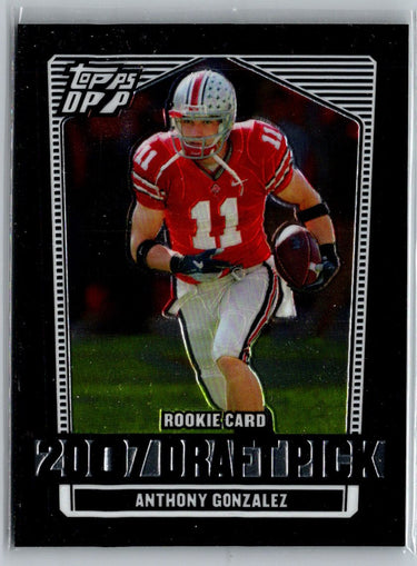 2007 Topps Draft Picks & Prospects #152 Anthony Gonzalez Chrome Black M70