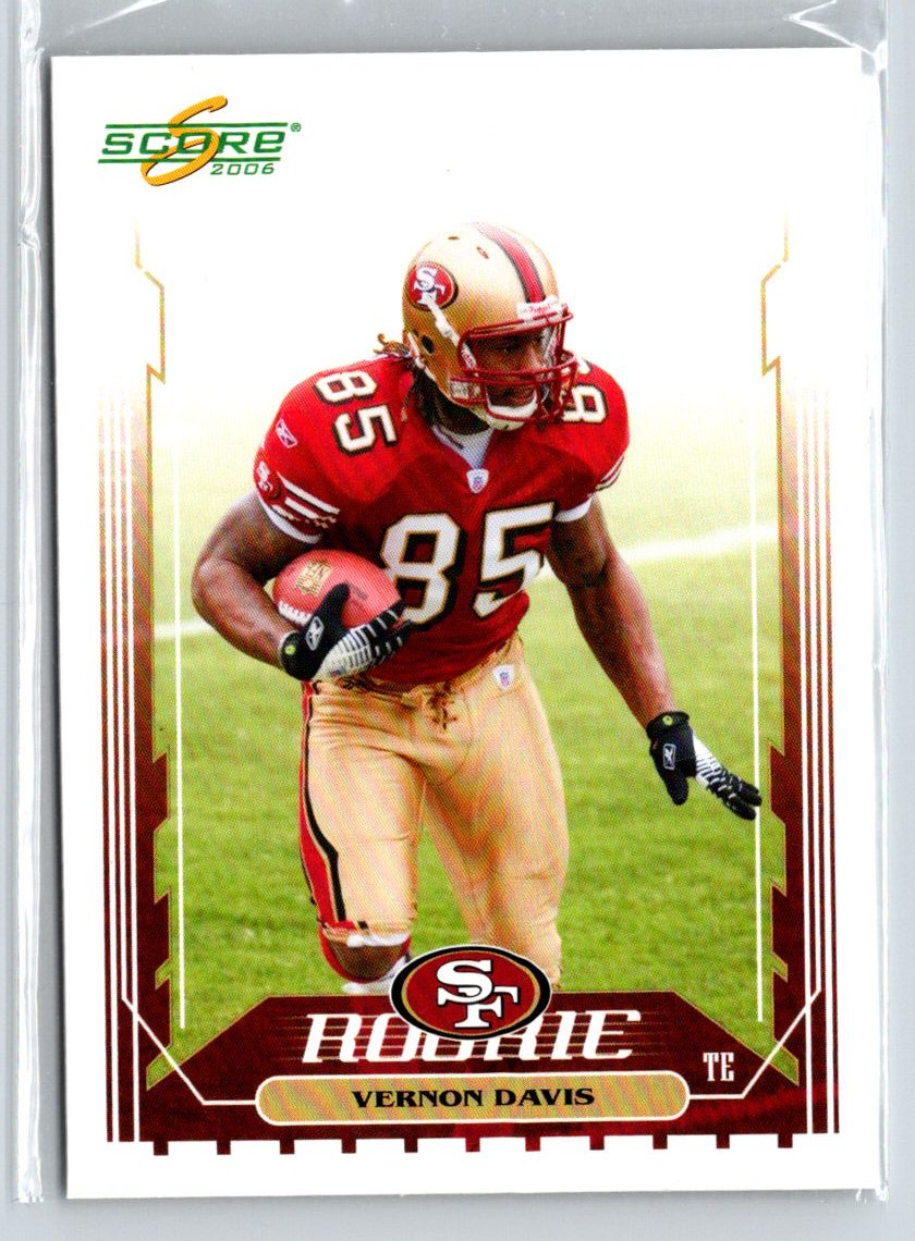 2006 Score #347 Vernon Davis M70