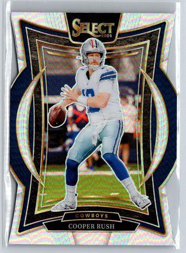 2024 Panini Select #22 Cooper Rush Silver Prizm N01
