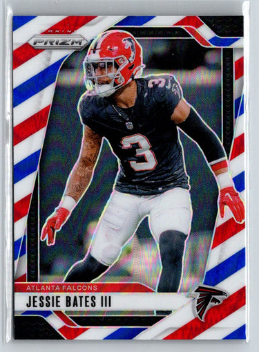 2024 Panini Prizm #14 Jessie Bates III Red White and Blue N01