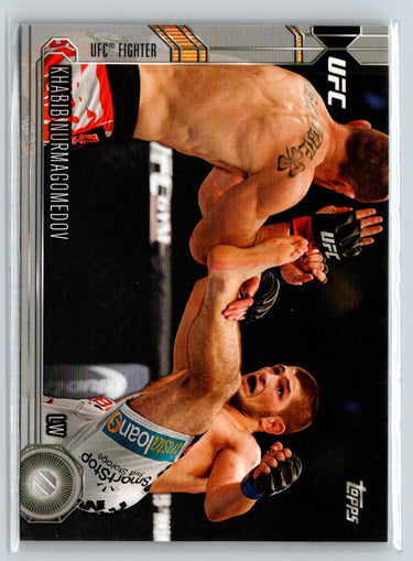 2015 Topps UFC Chronicles #152 Khabib Nurmagomedov Silver N01