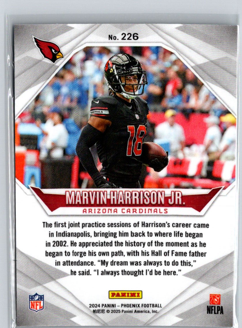 2024 Panini Phoenix #226 Marvin Harrison Jr. N01