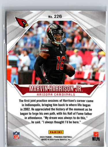2024 Panini Phoenix #226 Marvin Harrison Jr. N01