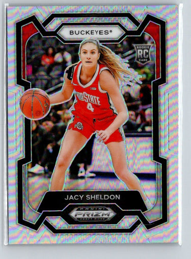 2024 Panini Prizm Draft Picks #45 Jacy Sheldon Prizms Silver N02