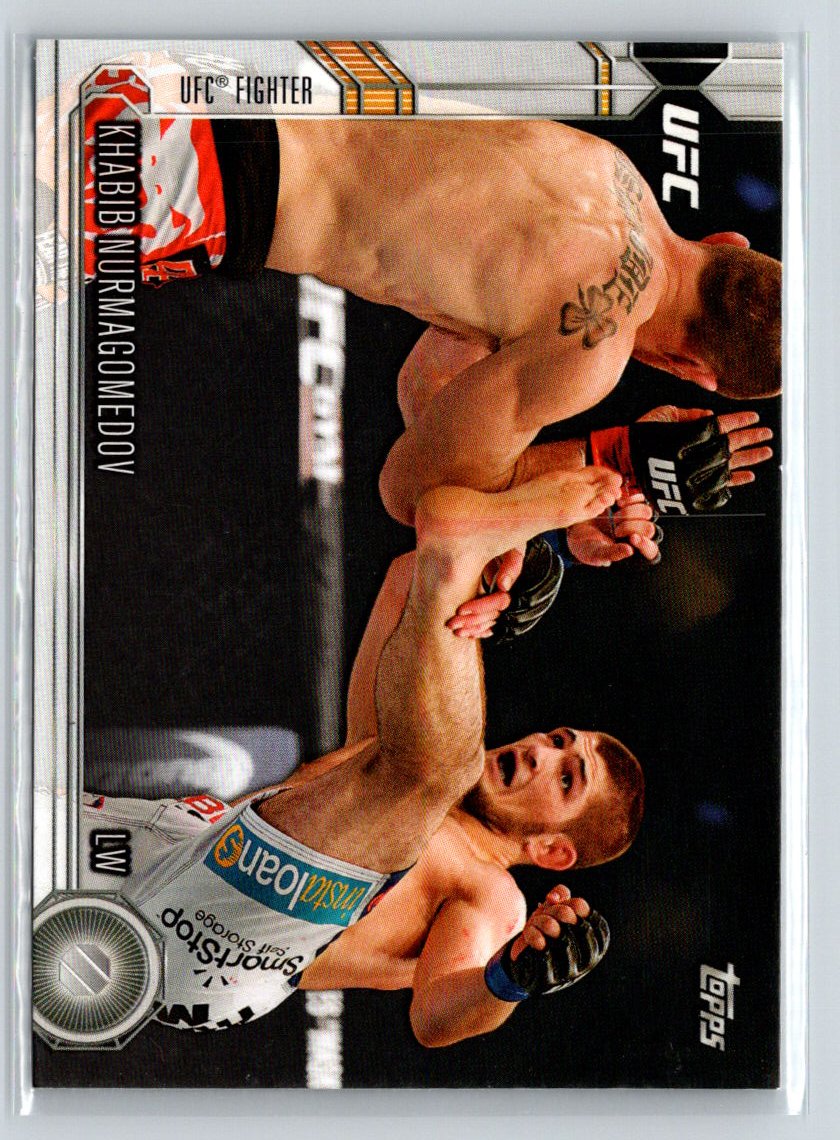 2015 Topps UFC Chronicles #152 Khabib Nurmagomedov Silver N02