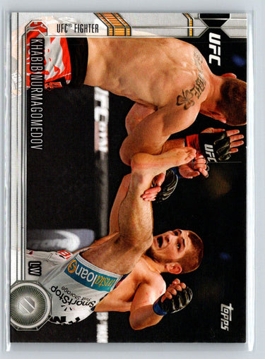 2015 Topps UFC Chronicles #152 Khabib Nurmagomedov Silver N02