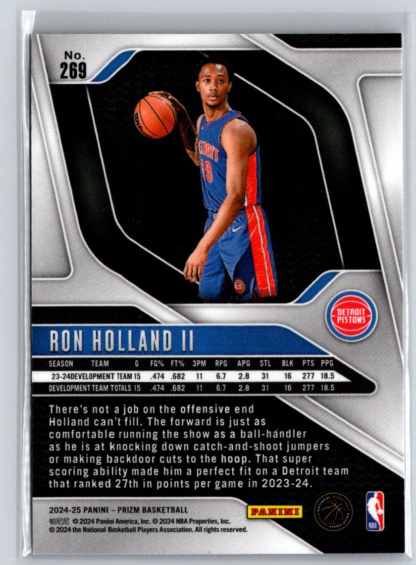 2024-25 Panini Prizm #269 Ron Holland II N03