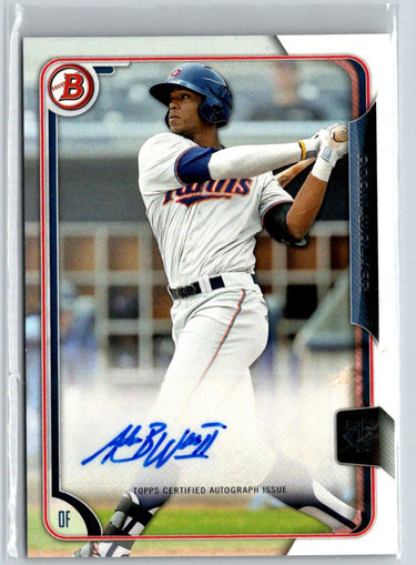 2015 Bowman - Paper Prospect Retail Autographs #PA-AW Adam Walker N03