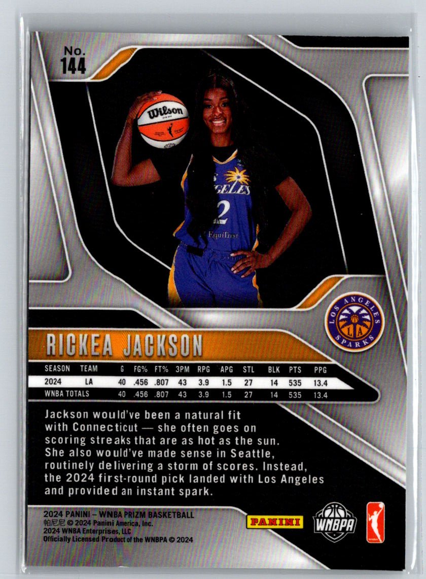 2024 Panini Prizm WNBA #144 Rickea Jackson N04