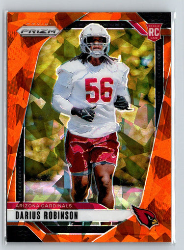 2024 Panini Prizm #325 Darius Robinson Orange Ice N05
