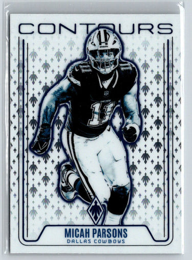 2024 Panini Phoenix - Contours #CON-MPS Micah Parsons N05