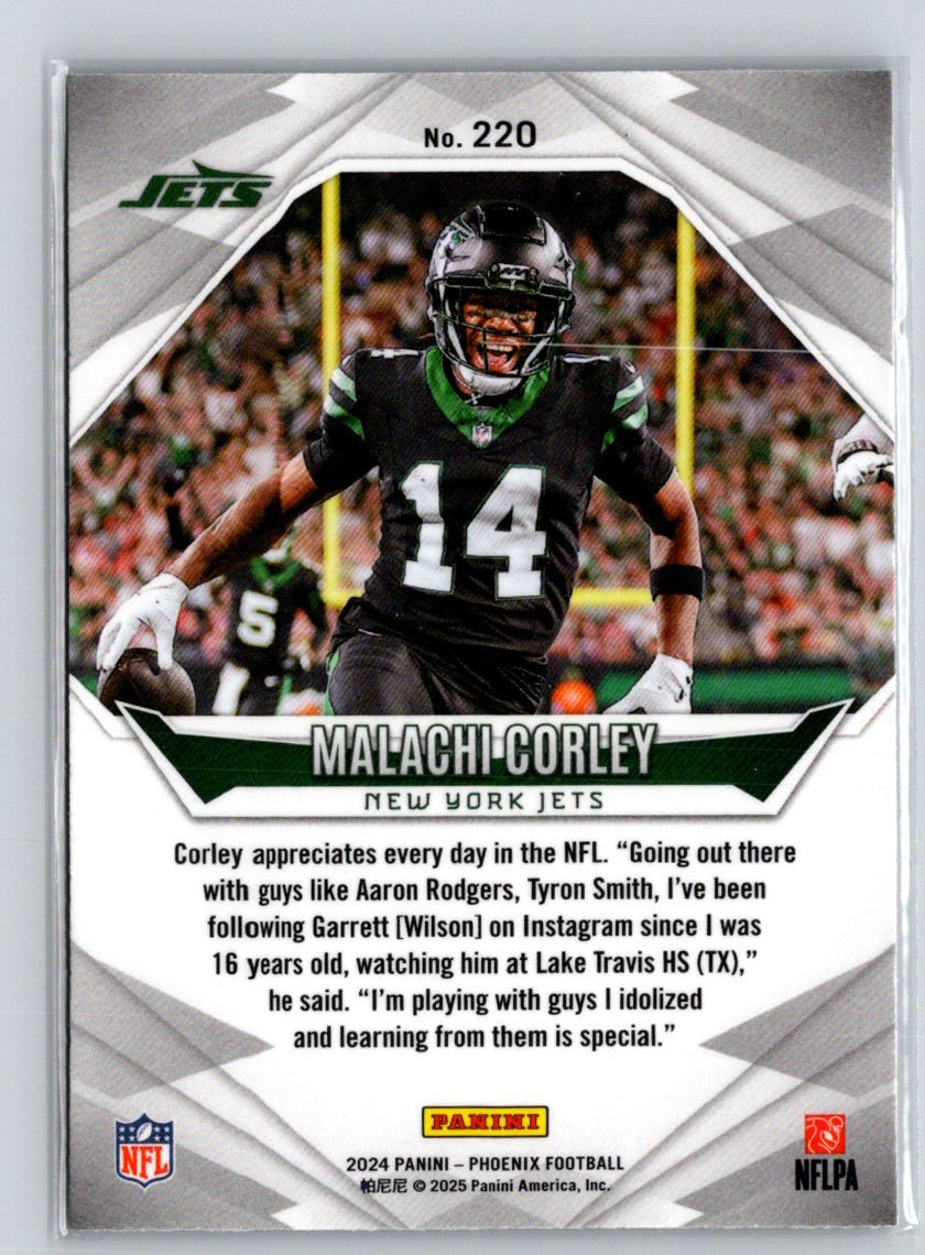 2024 Panini Phoenix #220 Malachi Corley Hyper N06