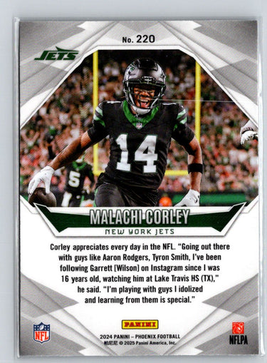 2024 Panini Phoenix #220 Malachi Corley Hyper N06