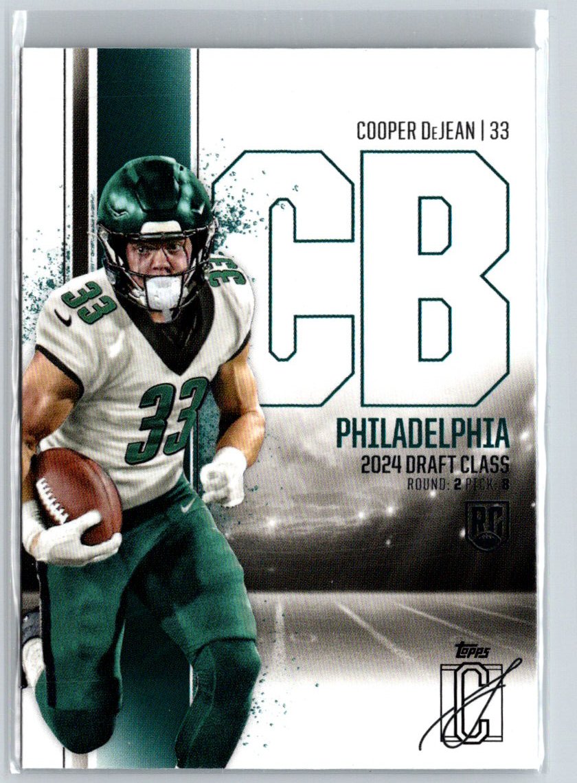 2024 Topps Signature Class #166 Cooper DeJean N08
