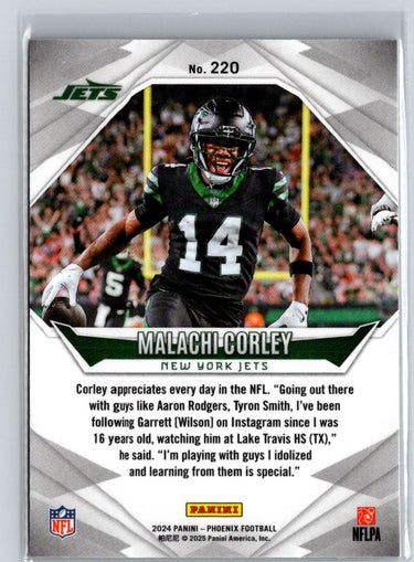 2024 Panini Phoenix #220 Malachi Corley N08