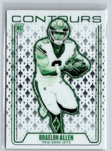 2024 Panini Phoenix - Contours #CON-BAN Braelon Allen N08