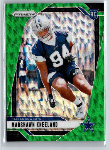 2024 Panini Prizm #373 Marshawn Kneeland Green Wave N09