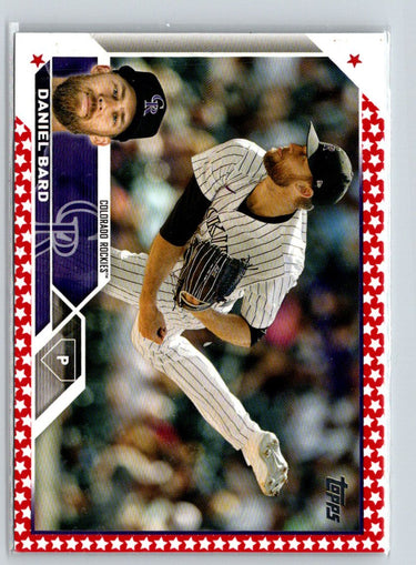 2023 Topps #377 Daniel Bard Gold Star N12