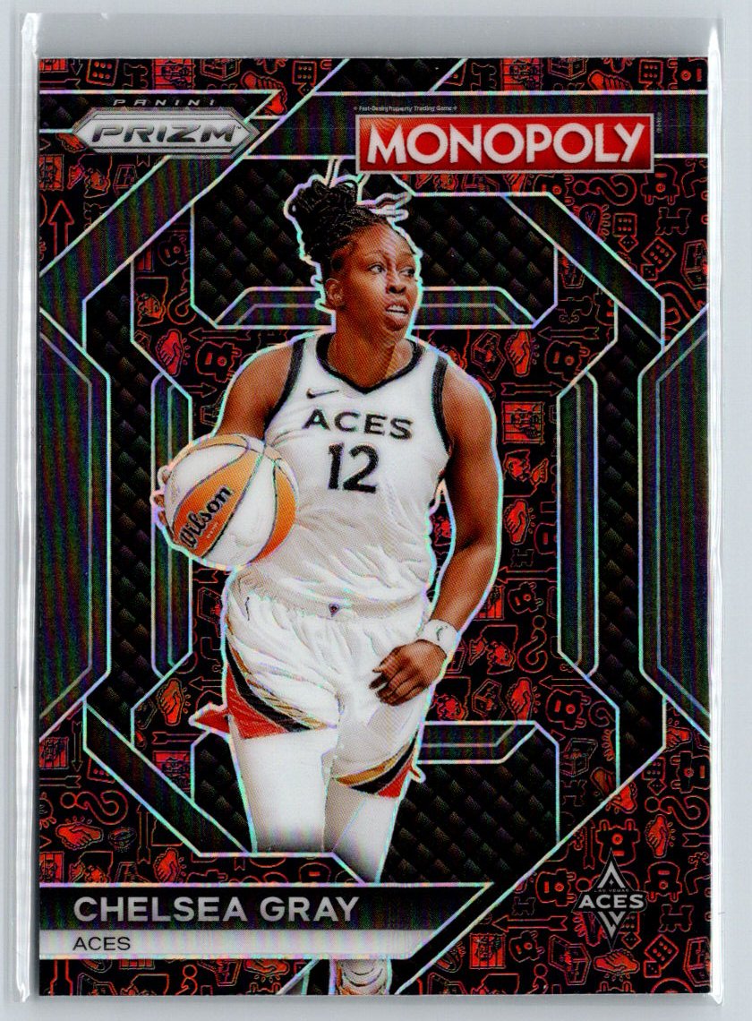 2024 Prizm Monopoly WNBA #WNBA12 Chelsea Gray Red Classic Icons N14