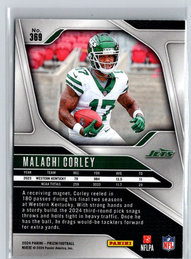 2024 Panini Prizm #369 Malachi Corley N14