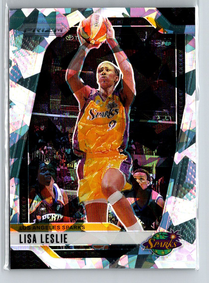 2024 Panini Prizm WNBA #98 Lisa Leslie Ice Prizms N15