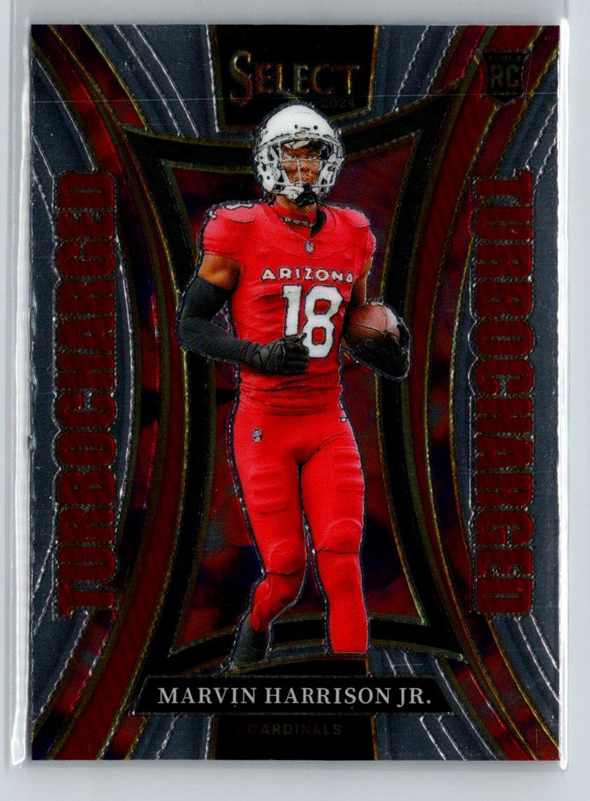 2024 Panini Select #2 Marvin Harrison Jr. Turbocharged N15
