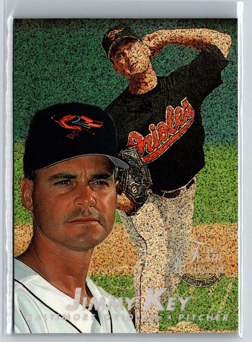 1997 Flair Showcase #122 Jimmy Key Flair Showcase Row 0 (Showcase) N16