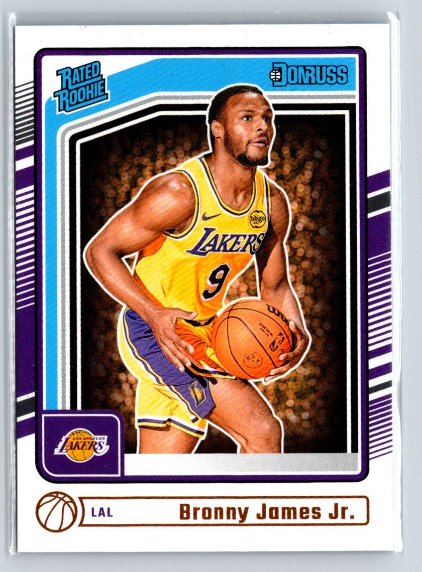 2024-25 Donruss #243 Bronny James Jr. N16