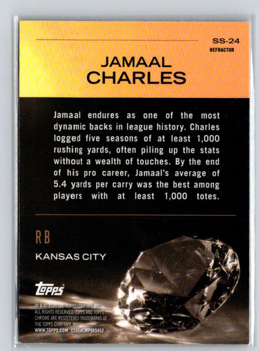 2024 Topps Chrome #SS-24 Jamaal Charles Sunday Swag Refractor N16