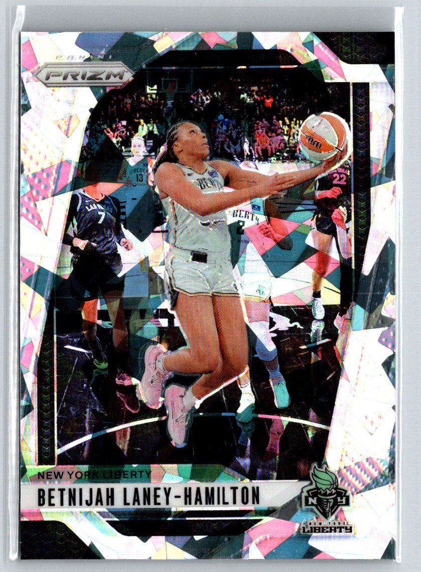2024 Panini Prizm WNBA #5 Betnijah Laney-Hamilton Ice Prizms N17