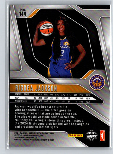 2024 Panini Prizm WNBA #144 Rickea Jackson N17