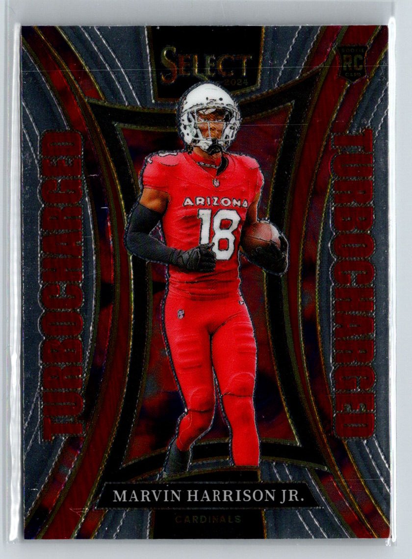 2024 Panini Select #2 Marvin Harrison Jr. Turbocharged N17