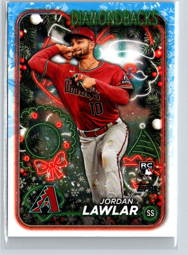 2024 Topps Holiday #H166 Jordan Lawlar N21