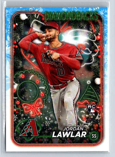 2024 Topps Holiday #H166 Jordan Lawlar N22