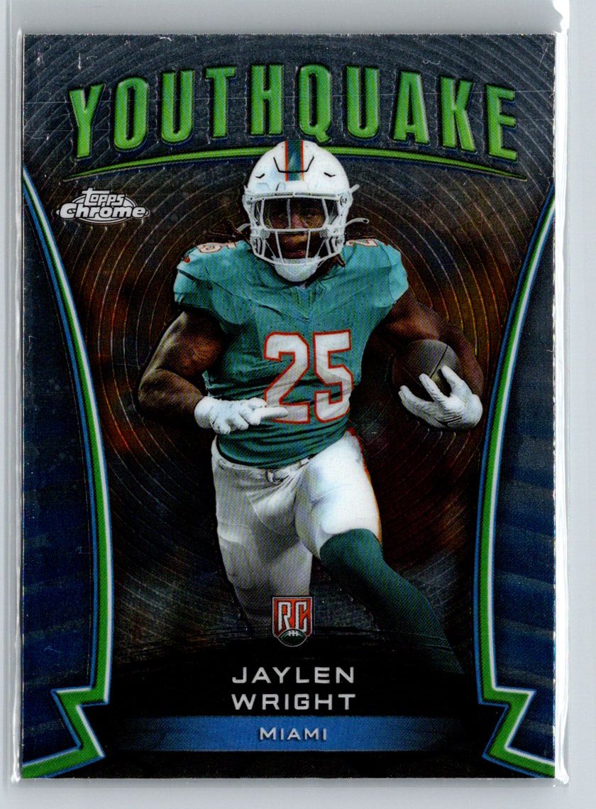2024 Topps Chrome #Y-25 Jaylen Wright Youthquake N22